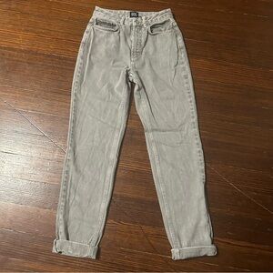 BDG / Light Gray High-Rise Mom Jeans 25 or 0